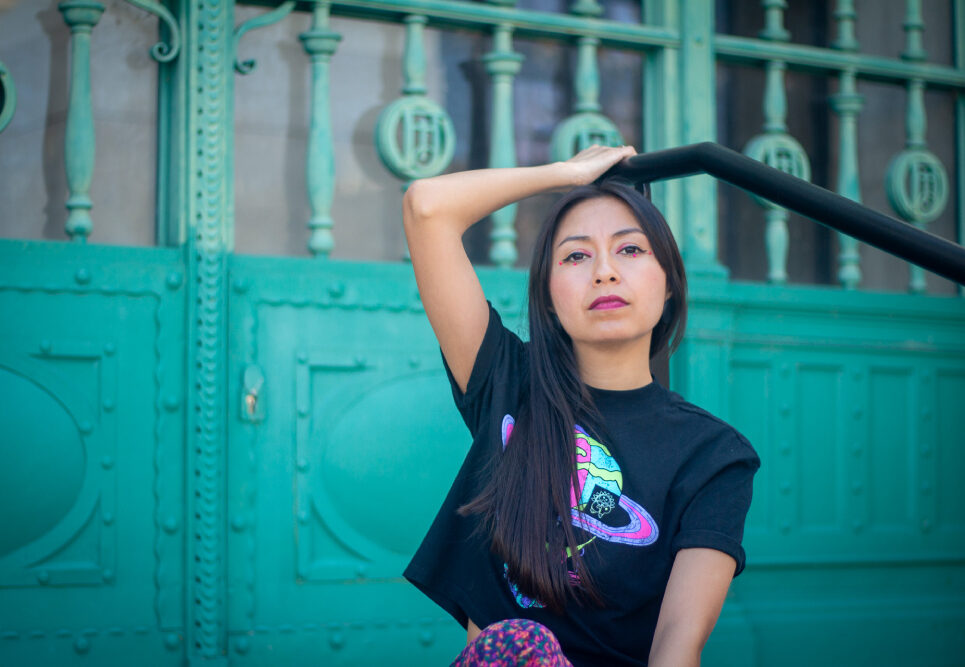 Luna Cenyaui is a mexican musician based in Vienna